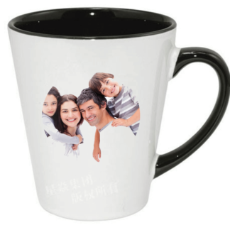 LATTE MUKI MUSTA KAHVA