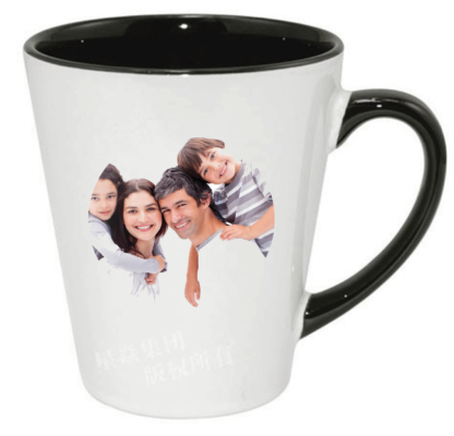 LATTE MUKI MUSTA KAHVA